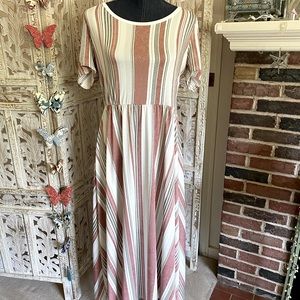 LuLaRoe Riley Dress Large NWT